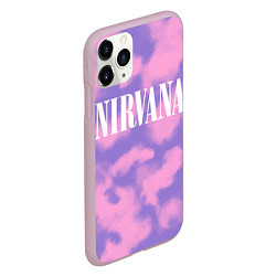 Чехол iPhone 11 Pro матовый NIRVANA, цвет: 3D-розовый — фото 2