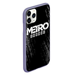 Чехол iPhone 11 Pro матовый METRO EXODUS, цвет: 3D-серый — фото 2