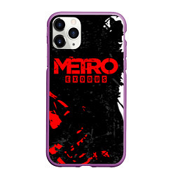 Чехол iPhone 11 Pro матовый METRO EXODUS