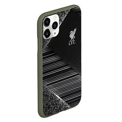 Чехол iPhone 11 Pro матовый Liverpool F C, цвет: 3D-темно-зеленый — фото 2
