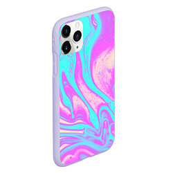 Чехол iPhone 11 Pro матовый DIGITAL ART, цвет: 3D-светло-сиреневый — фото 2