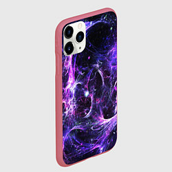 Чехол iPhone 11 Pro матовый SPACE, цвет: 3D-малиновый — фото 2
