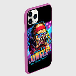 Чехол iPhone 11 Pro матовый PREDATOR, цвет: 3D-фиолетовый — фото 2