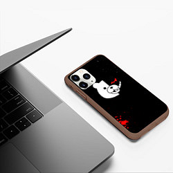 Чехол iPhone 11 Pro матовый Monocuma, цвет: 3D-коричневый — фото 2
