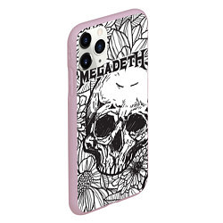 Чехол iPhone 11 Pro матовый Megadeth, цвет: 3D-розовый — фото 2