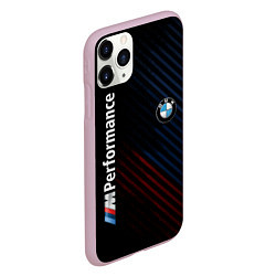 Чехол iPhone 11 Pro матовый BMW PERFORMANCE, цвет: 3D-розовый — фото 2