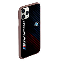 Чехол iPhone 11 Pro матовый BMW PERFORMANCE, цвет: 3D-коричневый — фото 2