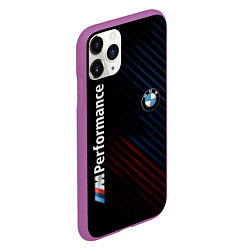 Чехол iPhone 11 Pro матовый BMW PERFORMANCE, цвет: 3D-фиолетовый — фото 2