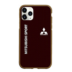 Чехол iPhone 11 Pro матовый MITSUBISHI CARBON