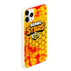 Чехол iPhone 11 Pro матовый Brawl Stars, цвет: 3D-белый — фото 2