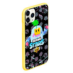 Чехол iPhone 11 Pro матовый BRAWL STARS SPROUT, цвет: 3D-желтый — фото 2