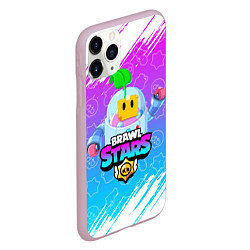 Чехол iPhone 11 Pro матовый BRAWL STARS SPROUT, цвет: 3D-розовый — фото 2