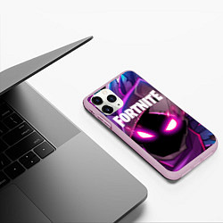 Чехол iPhone 11 Pro матовый FORTNITE, цвет: 3D-розовый — фото 2