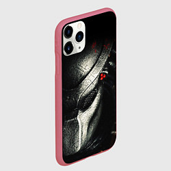 Чехол iPhone 11 Pro матовый PREDATOR, цвет: 3D-малиновый — фото 2