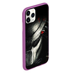 Чехол iPhone 11 Pro матовый PREDATOR, цвет: 3D-фиолетовый — фото 2