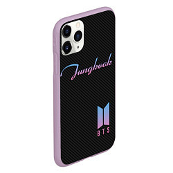 Чехол iPhone 11 Pro матовый BTS Jungkook, цвет: 3D-сиреневый — фото 2