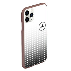 Чехол iPhone 11 Pro матовый Mercedes-Benz, цвет: 3D-коричневый — фото 2