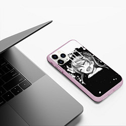 Чехол iPhone 11 Pro матовый AHEGAO, цвет: 3D-розовый — фото 2