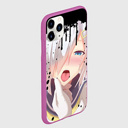 Чехол iPhone 11 Pro матовый AHEGAO, цвет: 3D-фиолетовый — фото 2