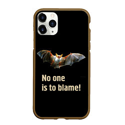 Чехол iPhone 11 Pro матовый Никто не виноват!, цвет: 3D-коричневый