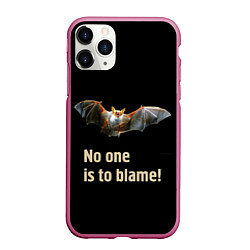 Чехол iPhone 11 Pro матовый Никто не виноват!, цвет: 3D-малиновый