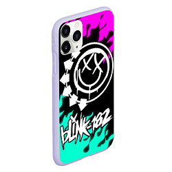 Чехол iPhone 11 Pro матовый Blink-182 5, цвет: 3D-светло-сиреневый — фото 2