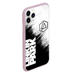 Чехол iPhone 11 Pro матовый LINKIN PARK 3, цвет: 3D-розовый — фото 2