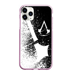 Чехол iPhone 11 Pro матовый Assassin’s Creed 03, цвет: 3D-розовый