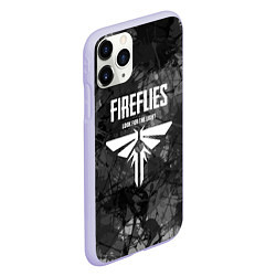 Чехол iPhone 11 Pro матовый THE LAST OF US, цвет: 3D-светло-сиреневый — фото 2