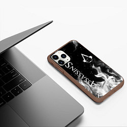 Чехол iPhone 11 Pro матовый ASSASSINS CREED, цвет: 3D-коричневый — фото 2