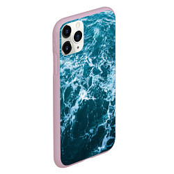 Чехол iPhone 11 Pro матовый Водная гладь, цвет: 3D-розовый — фото 2