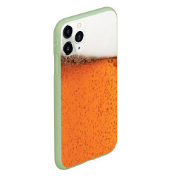 Чехол iPhone 11 Pro матовый ПИВО!, цвет: 3D-салатовый — фото 2