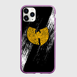 Чехол iPhone 11 Pro матовый Wu-Tang Clan, цвет: 3D-фиолетовый