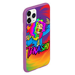 Чехол iPhone 11 Pro матовый 6IX9INE, цвет: 3D-фиолетовый — фото 2