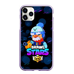 Чехол iPhone 11 Pro матовый BRAWL STARS GALE, цвет: 3D-светло-сиреневый