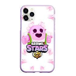 Чехол iPhone 11 Pro матовый Sakura Spike Brawl Stars