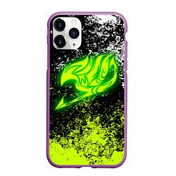 Чехол iPhone 11 Pro матовый FAIRY TAIL, цвет: 3D-фиолетовый