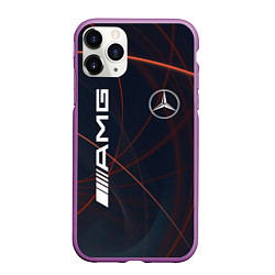 Чехол iPhone 11 Pro матовый MERCEDES-BENZ AMG