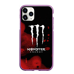 Чехол iPhone 11 Pro матовый MONSTER ENERGY