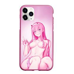 Чехол iPhone 11 Pro матовый DARLING IN THE FRANXX