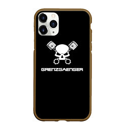 Чехол iPhone 11 Pro матовый Grenzgaenger