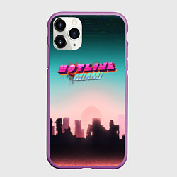 Чехол iPhone 11 Pro матовый HOTLINE MIAMI