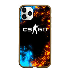 Чехол iPhone 11 Pro матовый CS GO