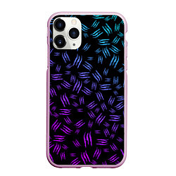 Чехол iPhone 11 Pro матовый PATTERN MONSTER ENERGY Z, цвет: 3D-розовый