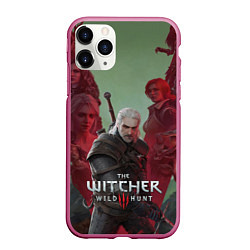 Чехол iPhone 11 Pro матовый The Witcher 5-летие