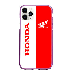 Чехол iPhone 11 Pro матовый HONDA