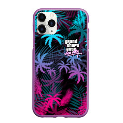 Чехол iPhone 11 Pro матовый GTA VICE CITY