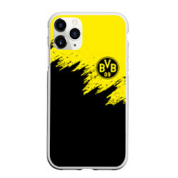 Чехол iPhone 11 Pro матовый BORUSSIA, цвет: 3D-белый