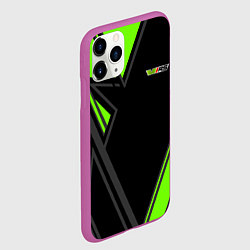 Чехол iPhone 11 Pro матовый Skoda RS Z, цвет: 3D-фиолетовый — фото 2