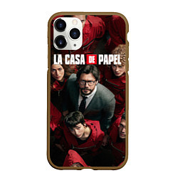 Чехол iPhone 11 Pro матовый La Casa de Papel Z